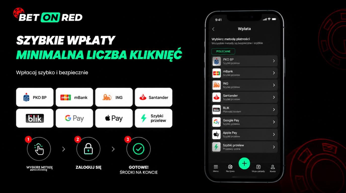 Ręka trzyma smartfon z ikonami BLIK, Google Pay, Apple Pay